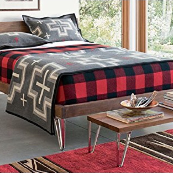Pendleton Bedding Pendleton Eco Wise Rob Roy Wool Twin Blanket